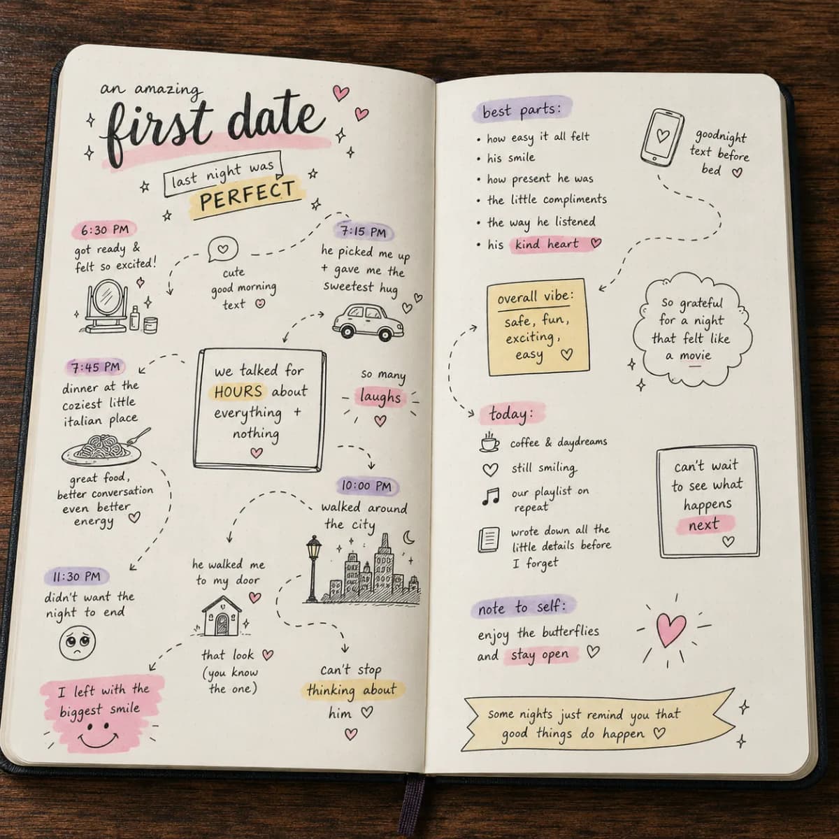 Visual notes example